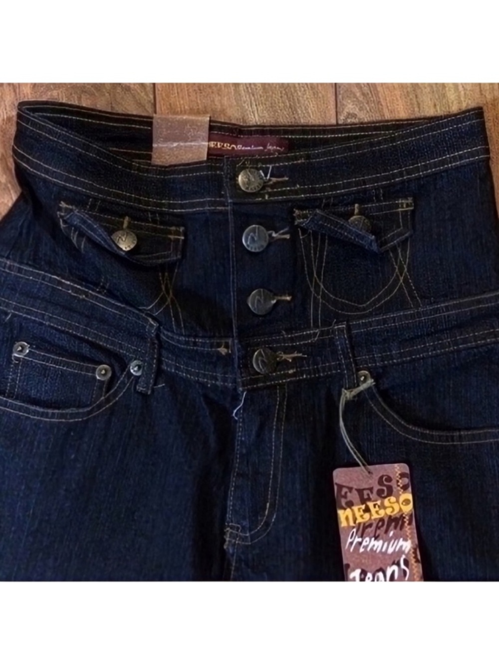 New With Tags Gorgeous Neeso High-Rise Capri Jeans Designed For Hourglass Look